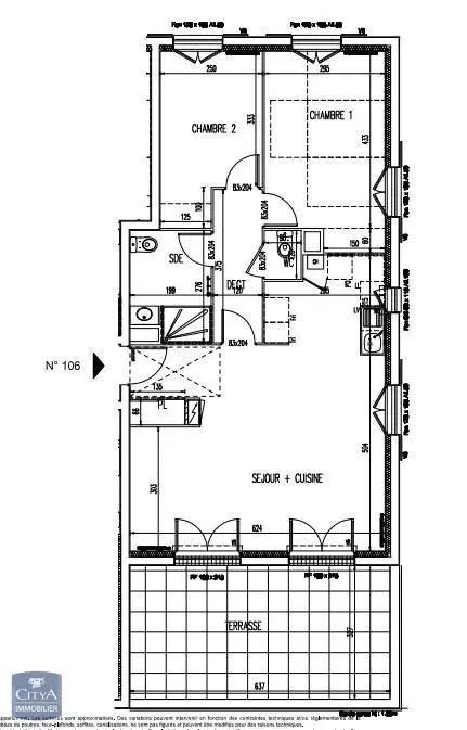 Photo 2 Appartement 3 pièces 70.88m²