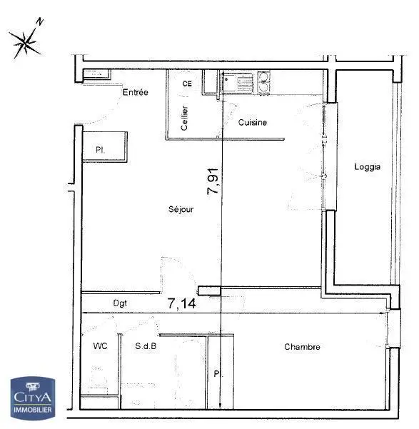 Photo 9 Appartement 2 pièces 47.33m²