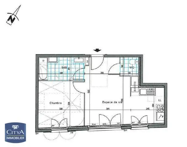 Photo 6 Appartement 2 pièces 40.98m²