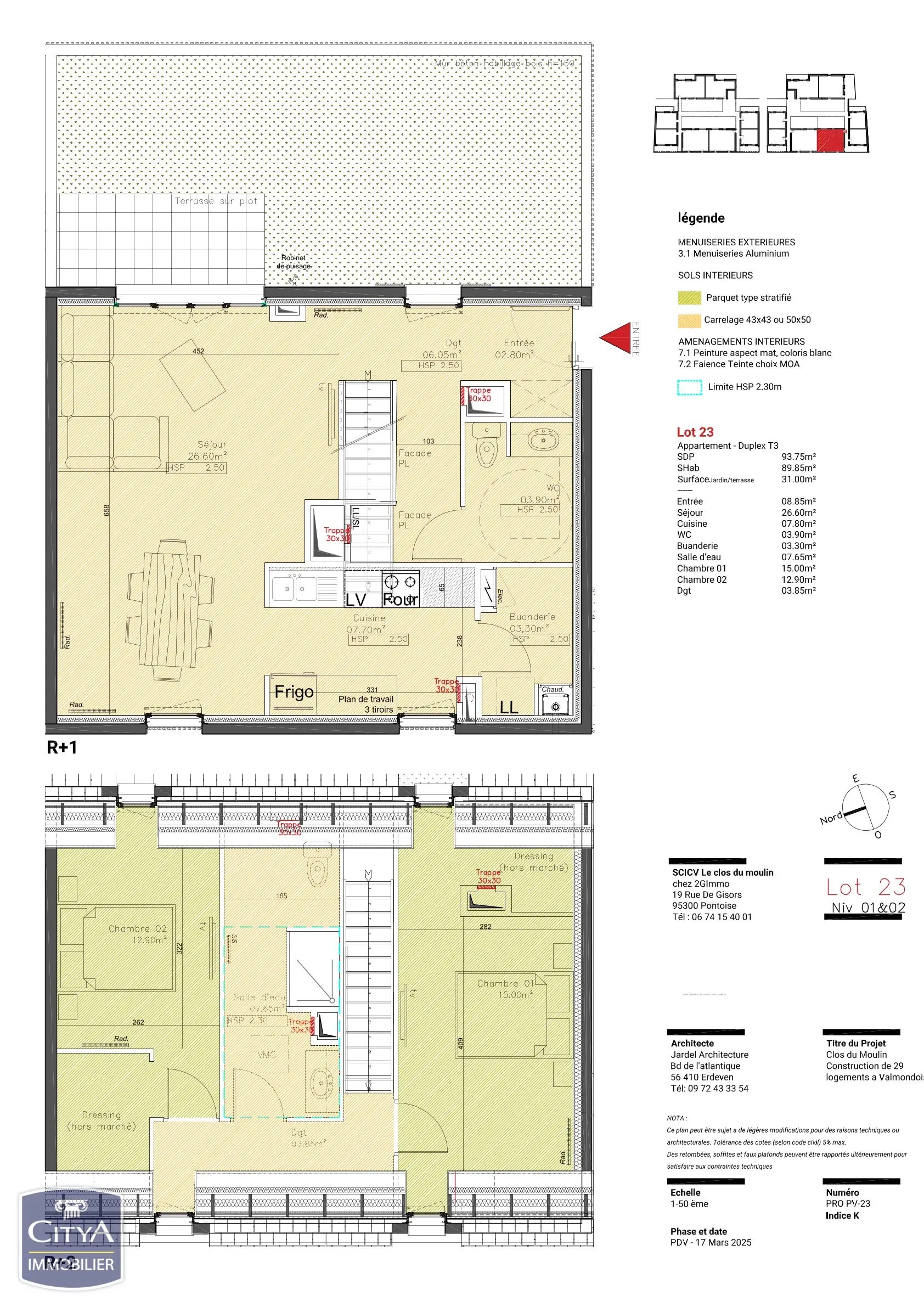 Photo 4 Appartement 3 pièces 89.85m²
