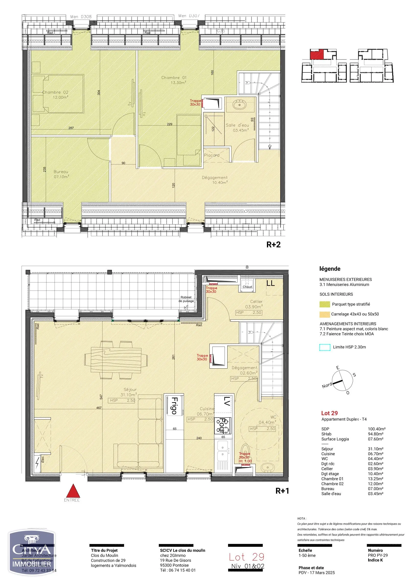 Photo 5 Appartement 4 pièces 94.8m²