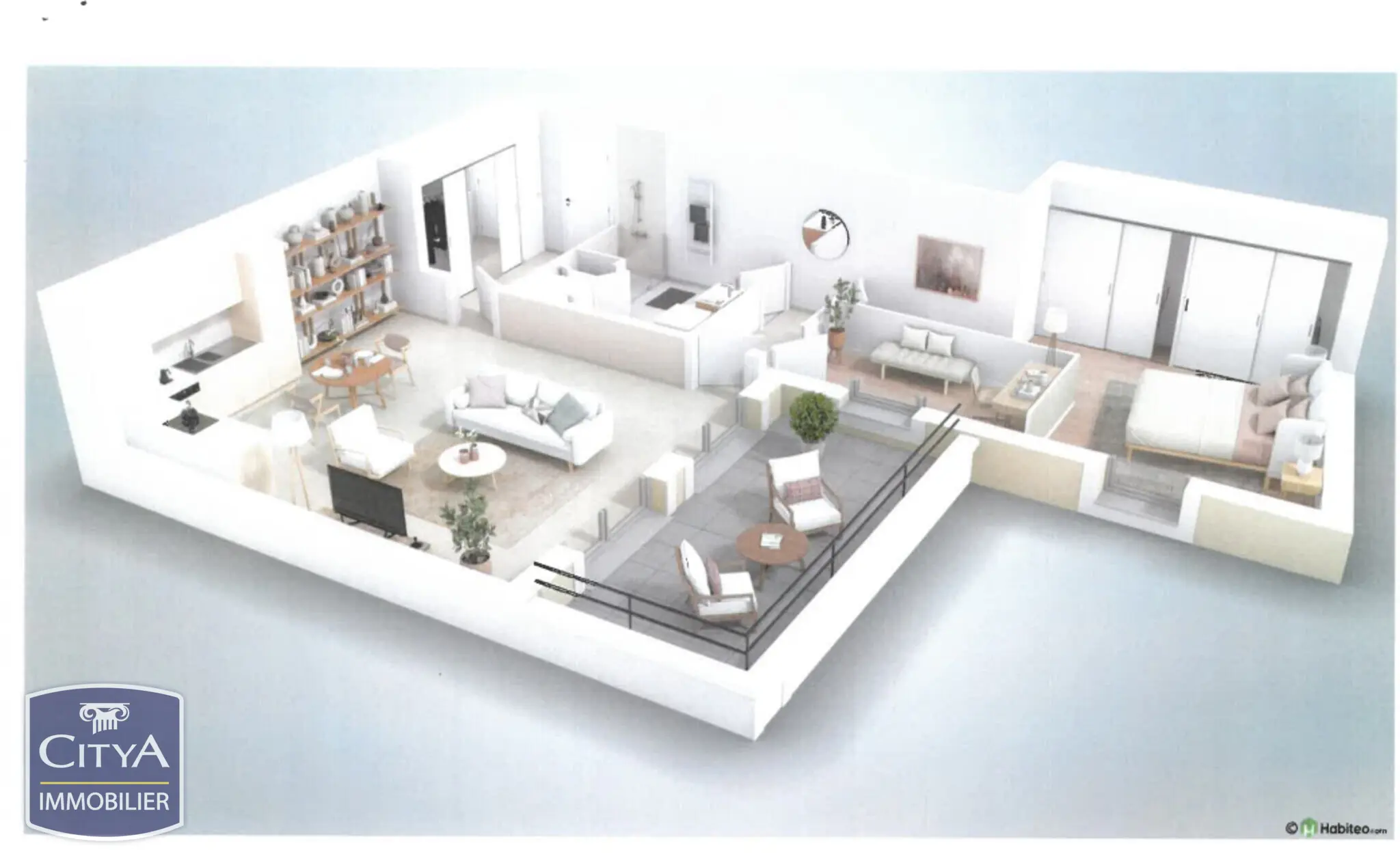 Photo 1 Appartement 3 pièces 82.62m²