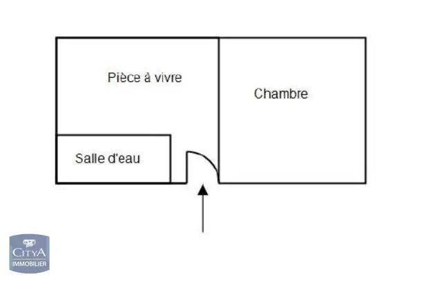 Photo 5 Appartement 2 pièces 21.02m²