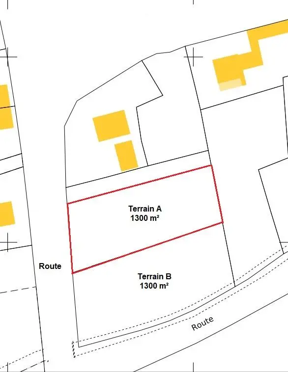 Photo 2 Terrain 1300m²