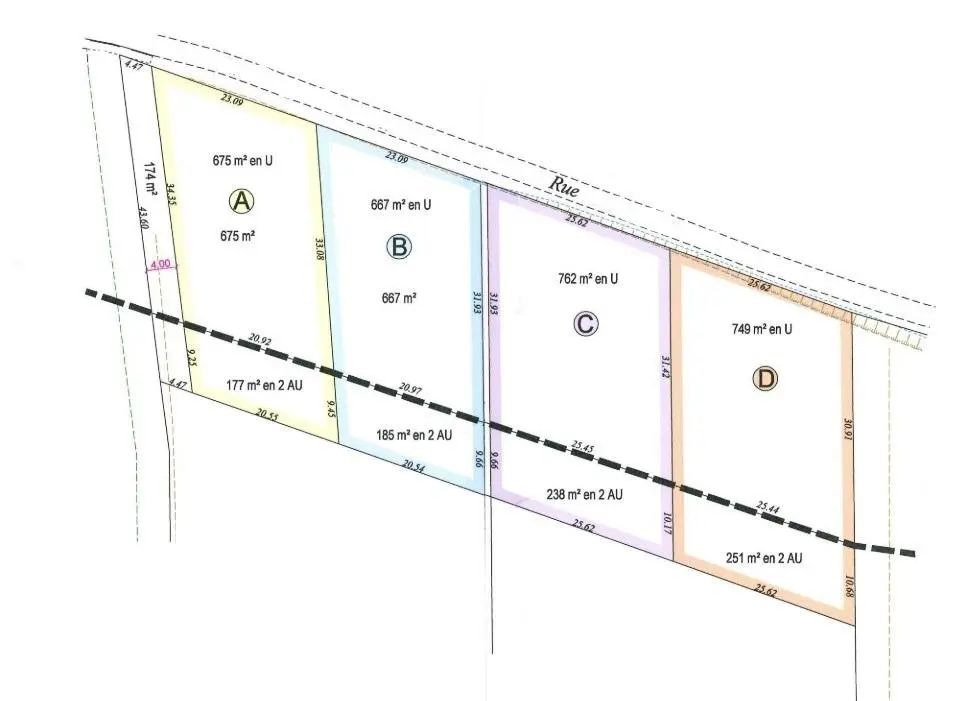 Photo 1 Terrain 852m²