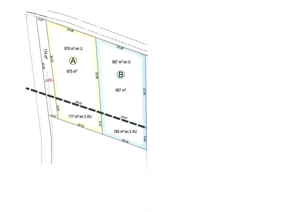 Photo 2 Terrain 852m²