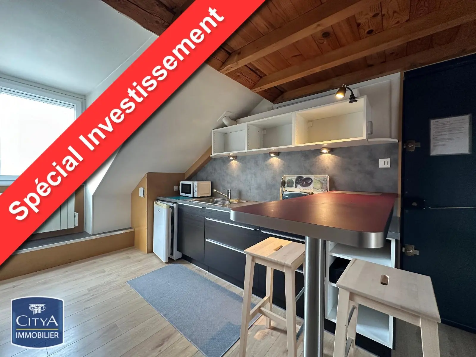 Photo 1 Appartement 1 pièce 30.56m²