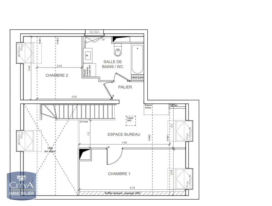 Photo 13 Appartement 3 pièces 74.3m²