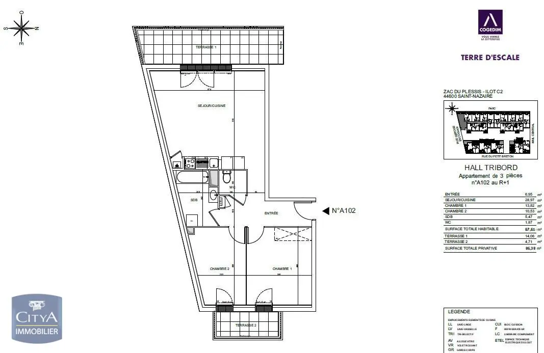 Photo 1 appartement Saint-Nazaire