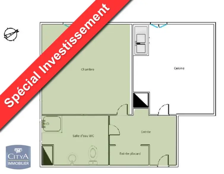 Photo 1 Appartement 1 pièce 26m²