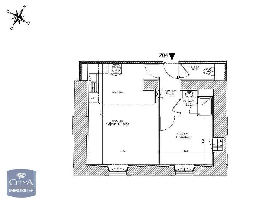 Photo 2 Appartement 2 pièces 43.66m²