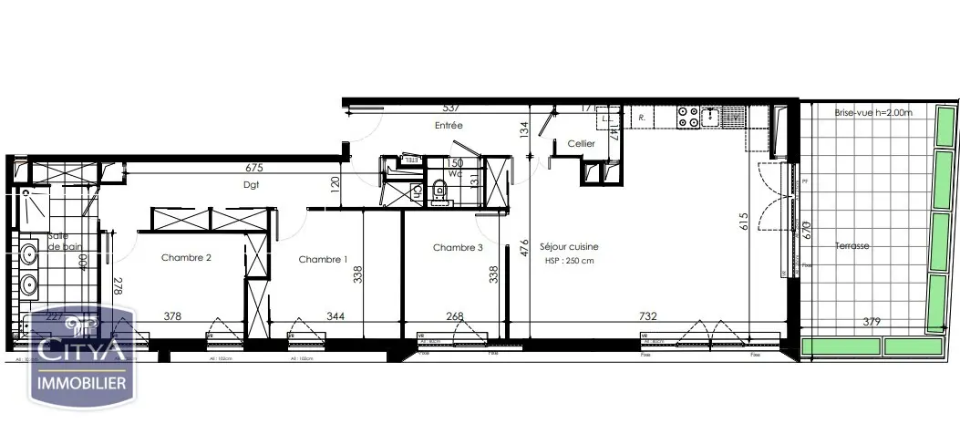 Photo 2 Appartement 4 pièces 106.26m²