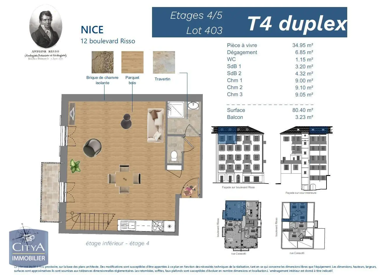 Photo 7 Appartement 4 pièces 80.4m²