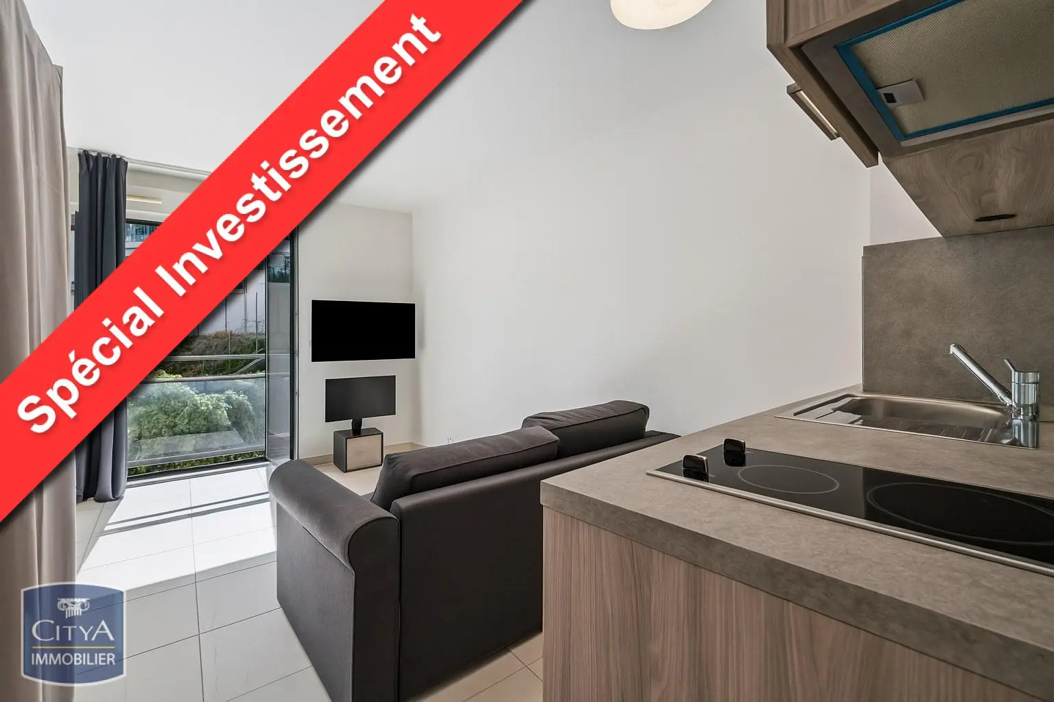 Photo 1 Appartement 1 pièce 23.37m²