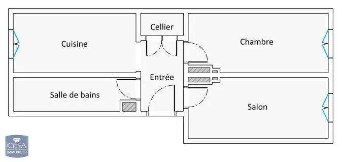 Photo 8 Appartement 2 pièces 40.03m²