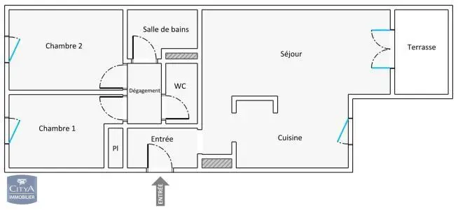 Photo 2 Appartement 3 pièces 66.34m²