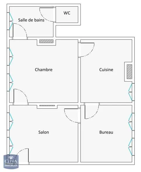 Photo 9 Appartement 3 pièces 57.84m²