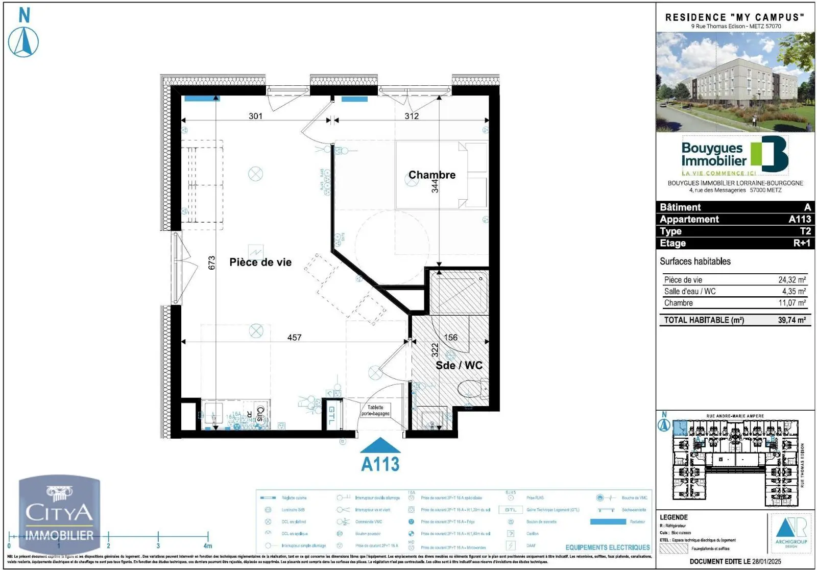 Photo 11 Appartement 2 pièces 39.74m²