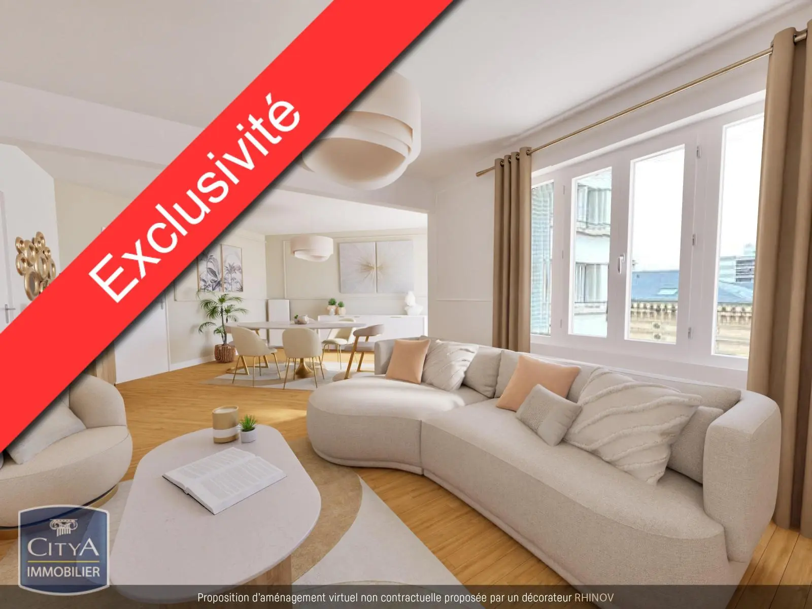 Photo 2 Appartement 5 pièces 141m²