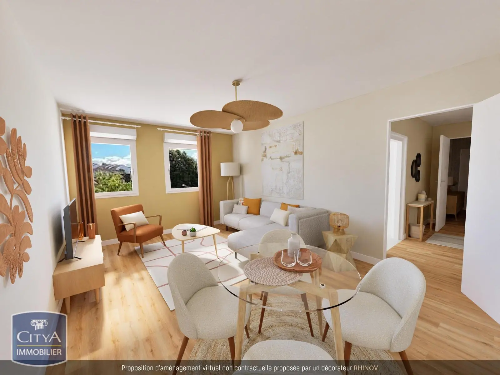 Photo 4 pour Appartement 3 pièces 68m² Photo 4 Appartement 3 pièces 68m²