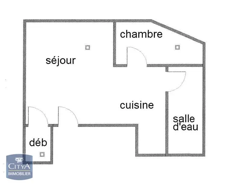 Photo 7 Appartement 2 pièces 33.61m²