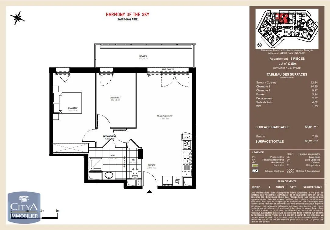 Photo 1 appartement Saint-Nazaire