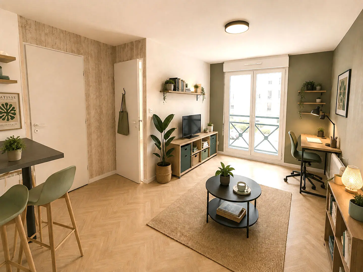 Photo 1 Appartement 2 pièces 28.36m²