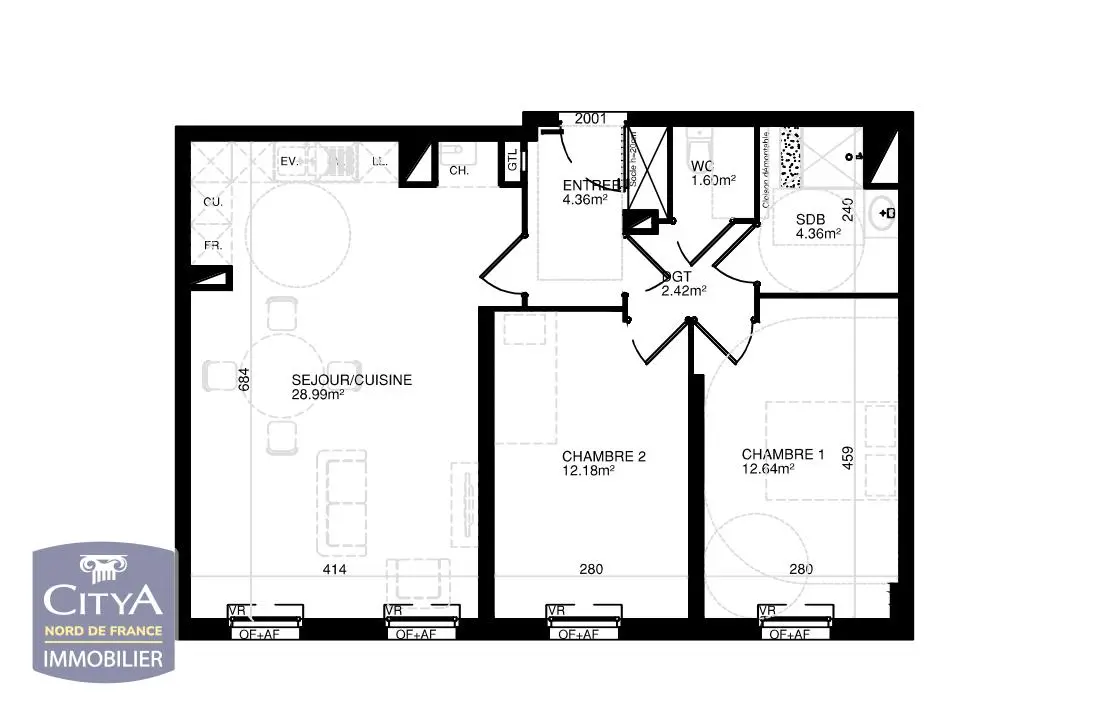 Photo 4 appartement Lille