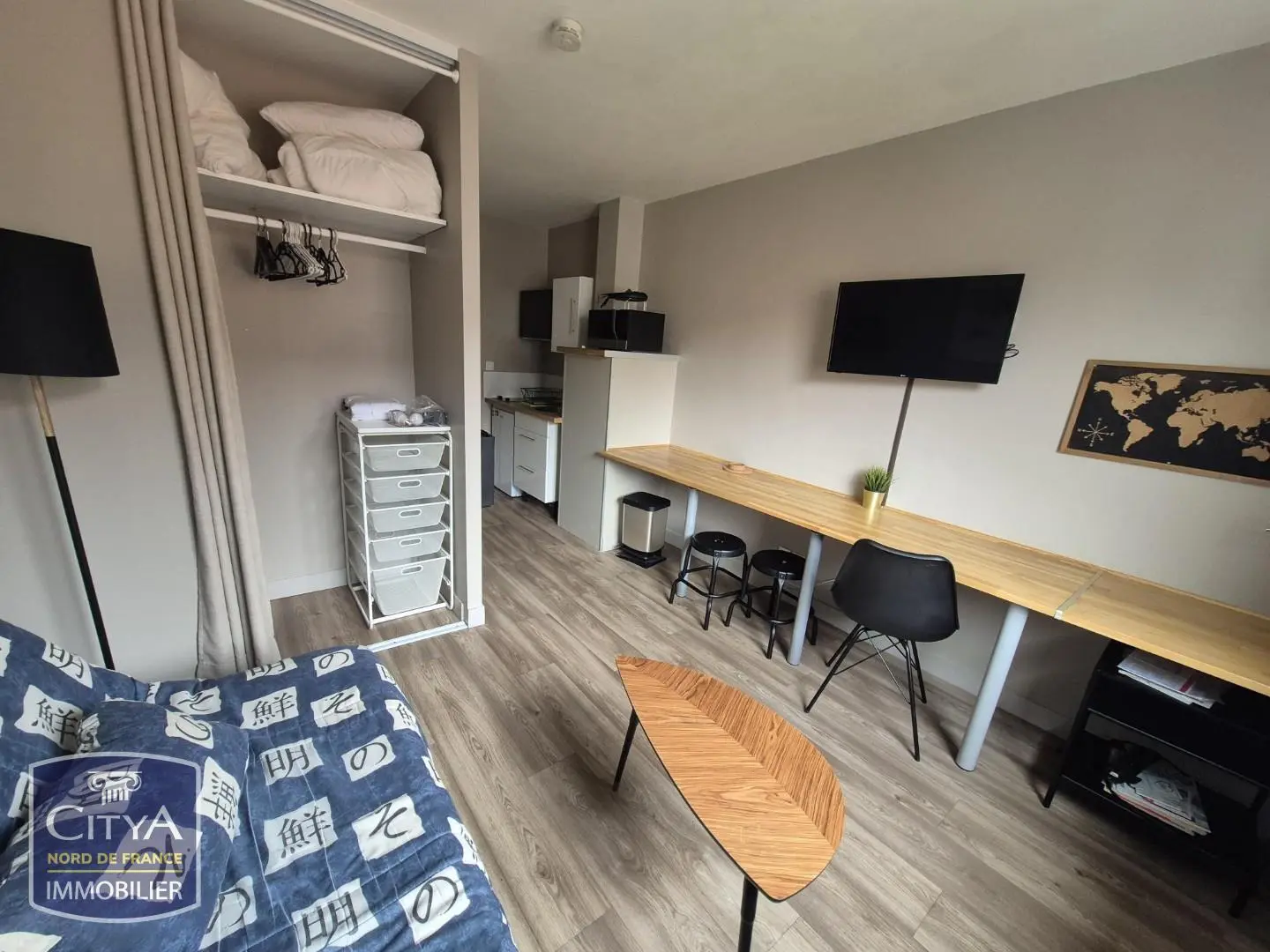 Photo 2 Appartement 1 pièce 17.06m²
