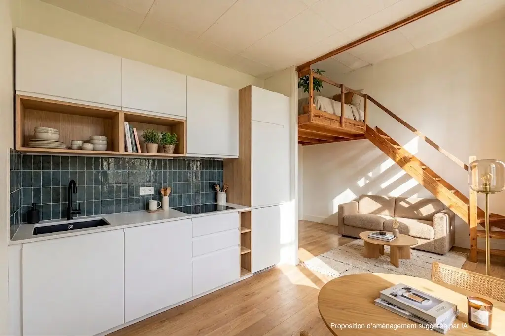 Photo 8 Appartement 1 pièce 25.65m²