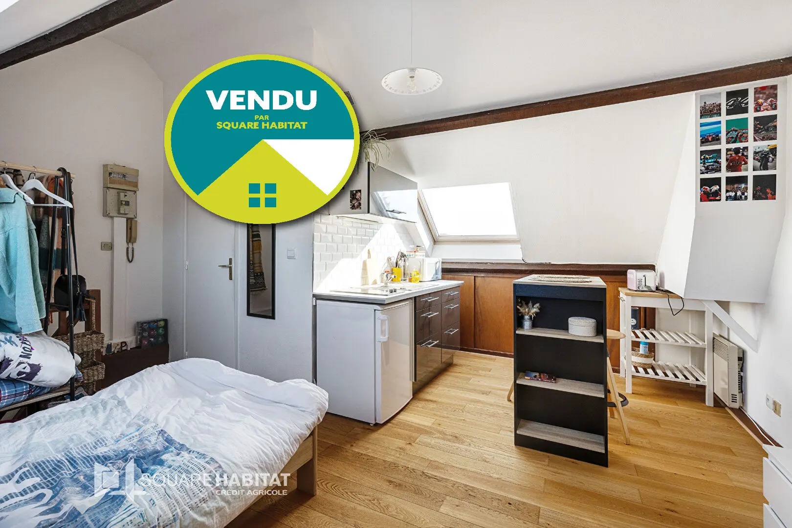 Photo 1 Appartement 1 pièce 14.2m²