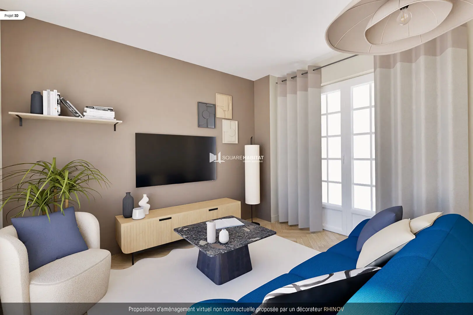 Photo 3 Appartement 3 pièces 53m²