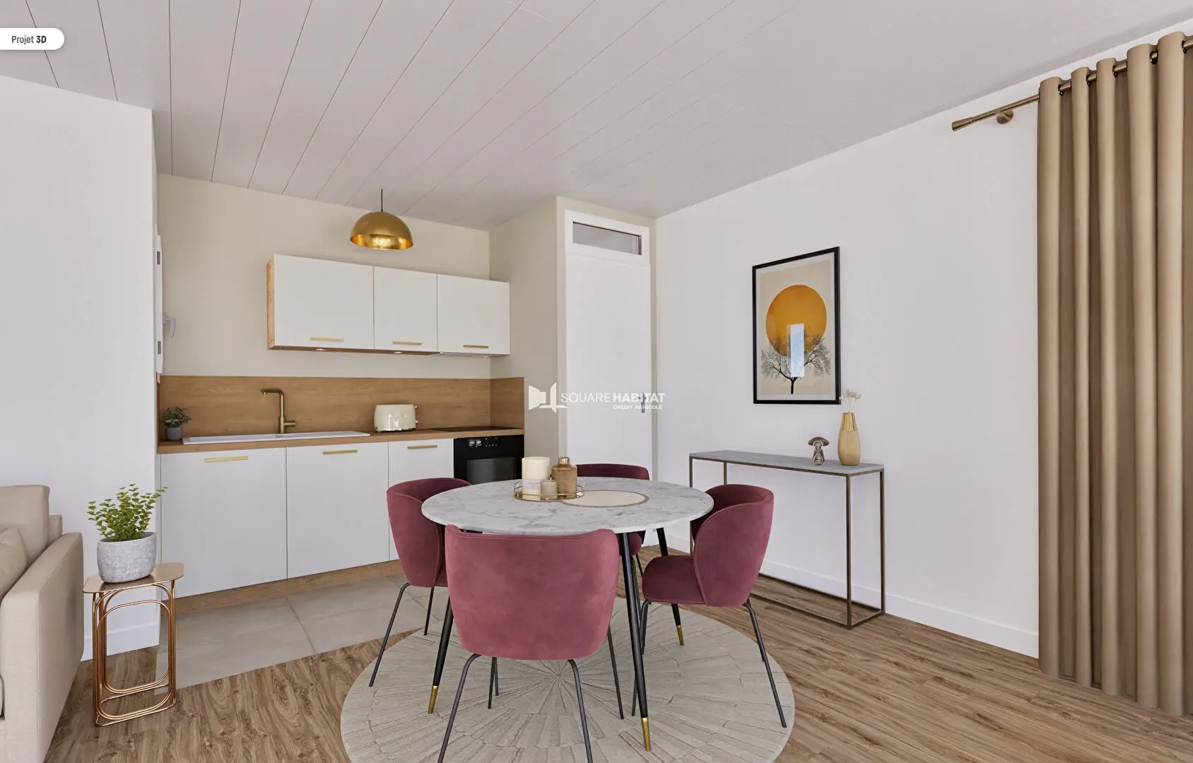 Photo 4 Appartement 3 pièces 53m²