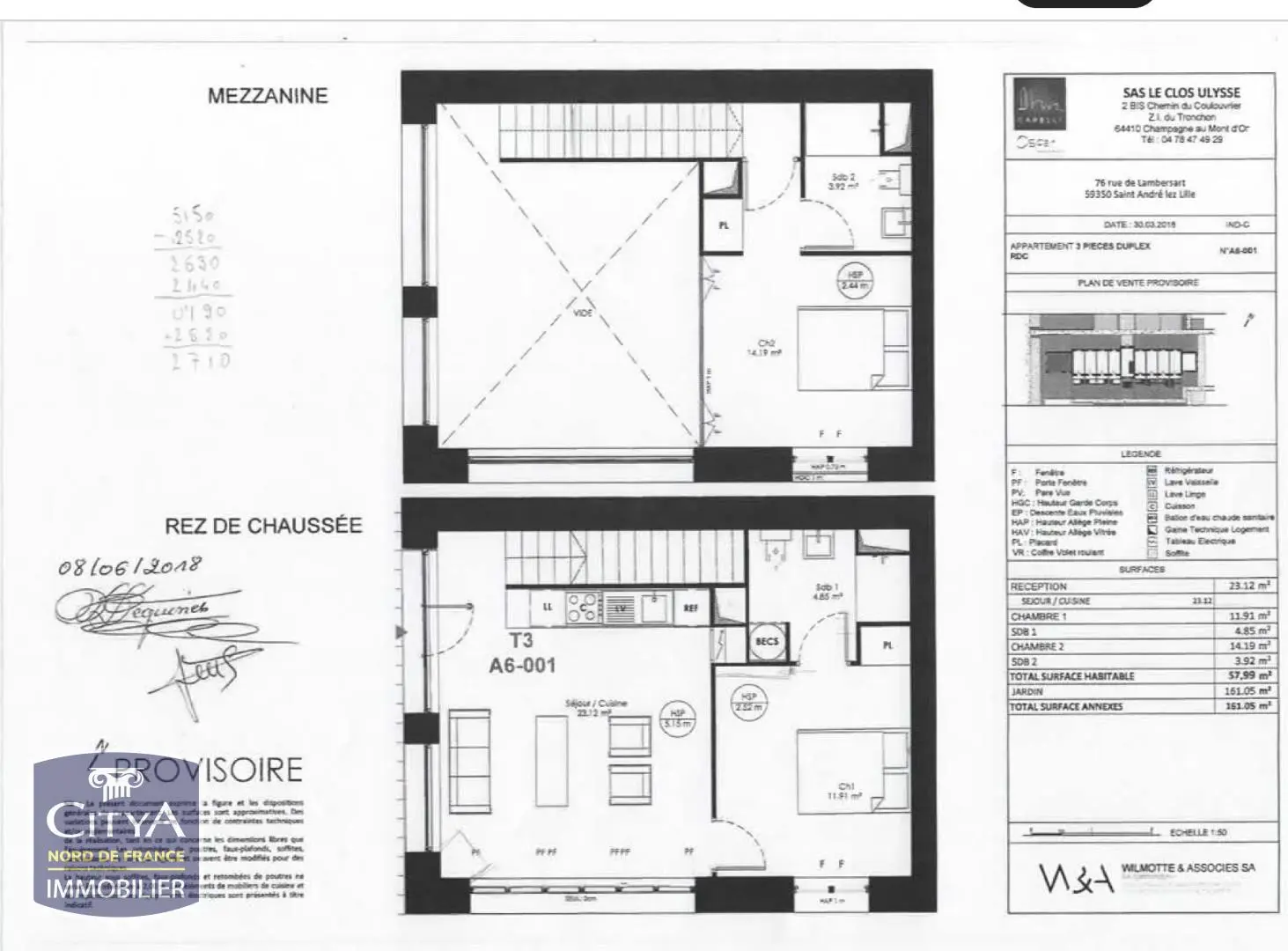 Photo 6 Appartement 3 pièces 57.99m²