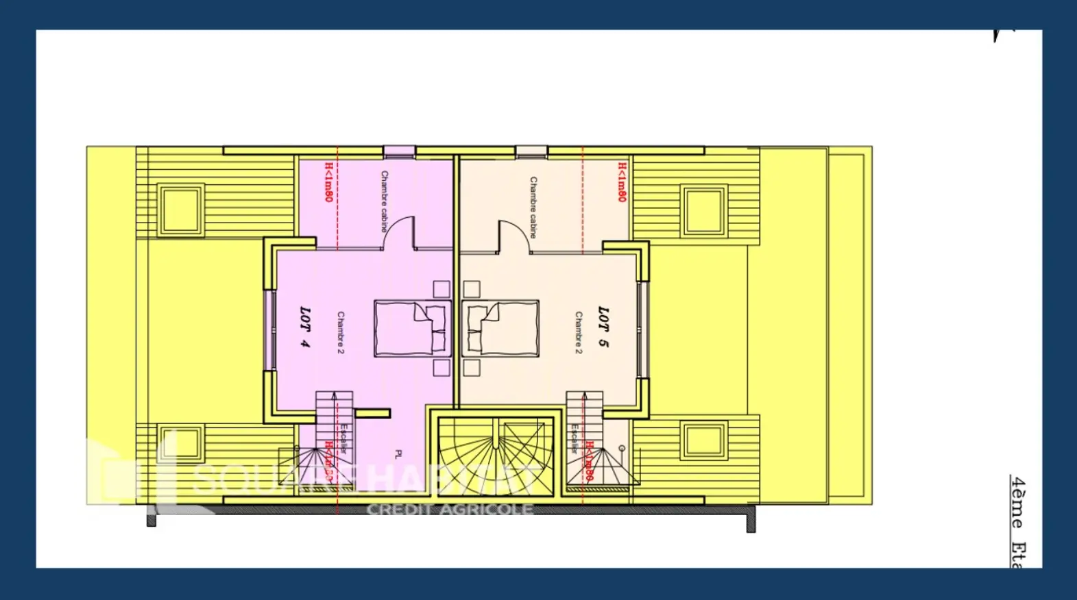 Photo 7 Appartement 2 pièces 62.22m²