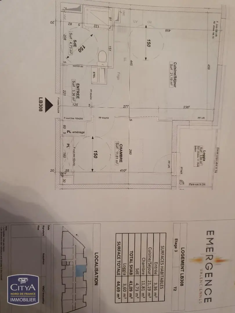 Photo 8 Appartement 2 pièces 41.09m²