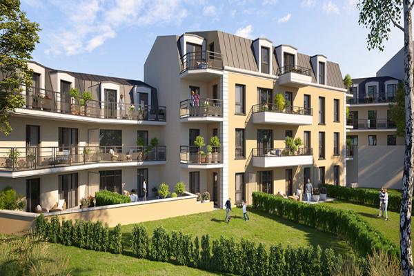 Perspective du programme RESIDENCE CHAMBERLIN